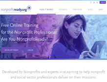 Tablet Screenshot of nonprofitready.org